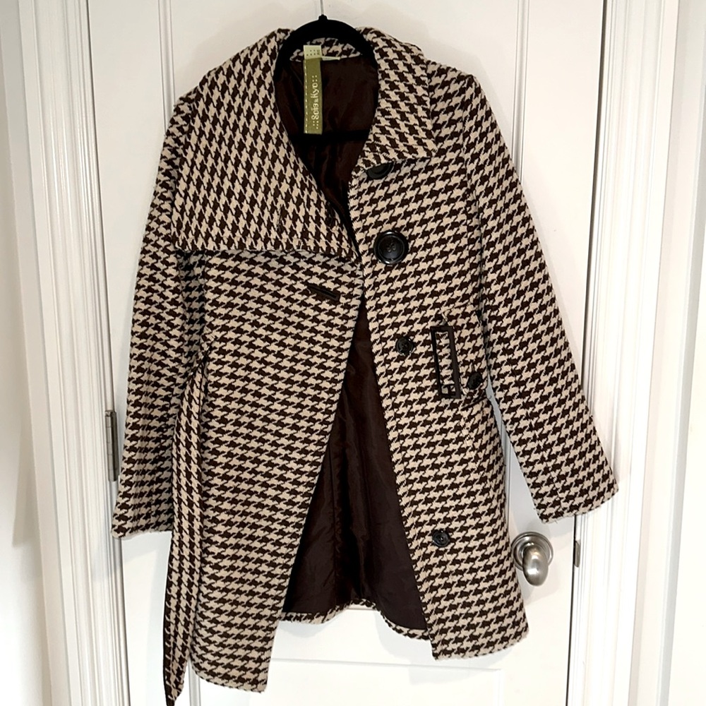 Sois & Kyo 80% wool pea coat Size Small
